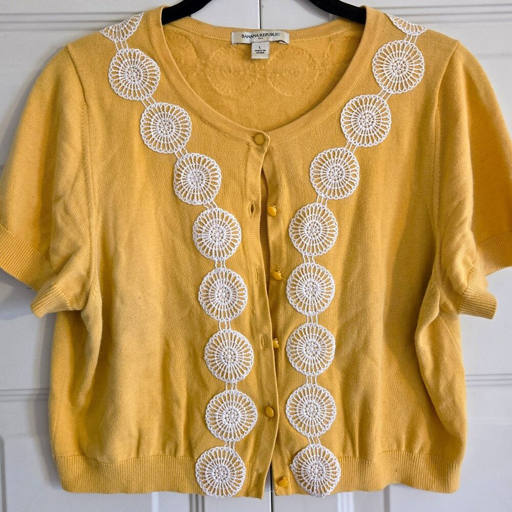 Banana Republic Cropped Shrug